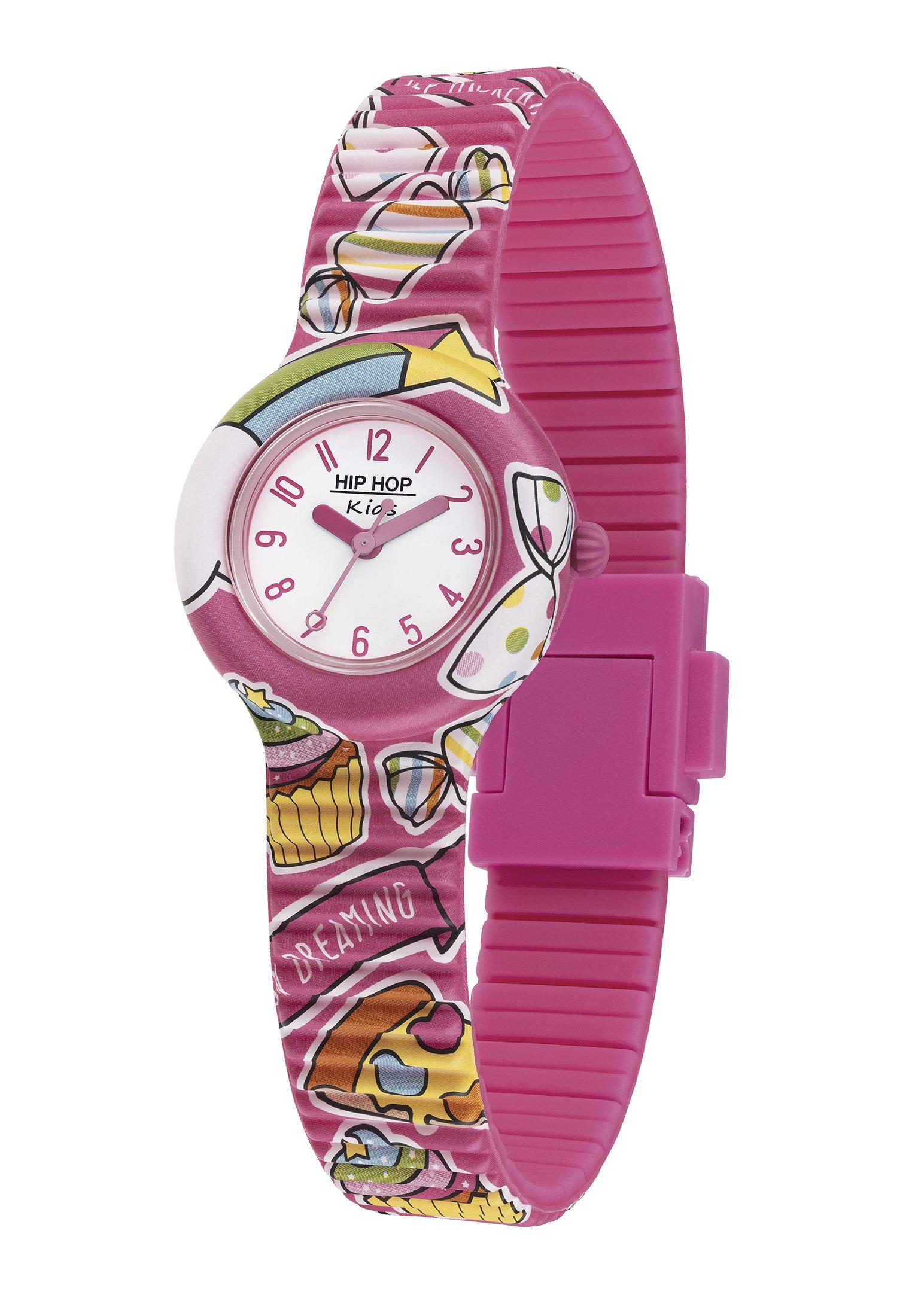 Armbanduhr Kids Fun Unisex Fuchsia ONE SIZE von Hip Hop