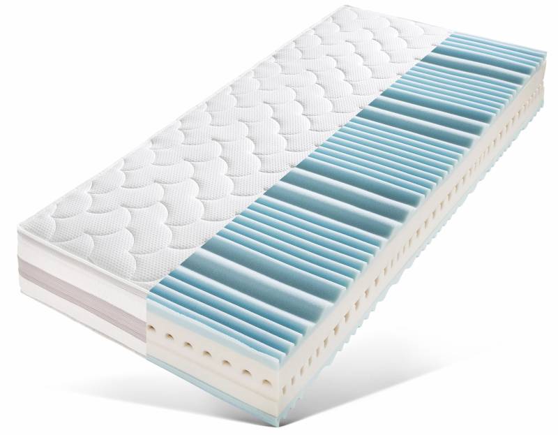 Hn8 Schlafsysteme Gelschaummatratze »Dynamic Gel CS«, 26 cm hoch, Raumgewicht: 28 kg/m³, (1 St.), optimale Körperunterstützung dank Gelschaum & ideale Luftzirkulation von Hn8 Schlafsysteme