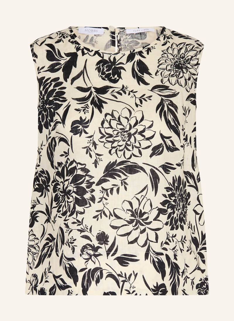 Hobbs Blusentop Maura Aus Leinen beige von Hobbs