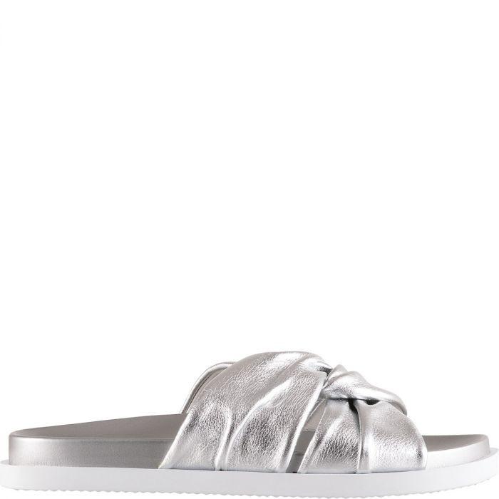 Adele - Leder Flip Flop Damen Silber 35 von Högl