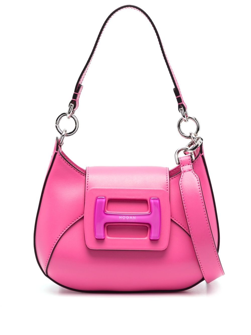 Hogan H-Bag Hobo shoulder bag - Pink von Hogan