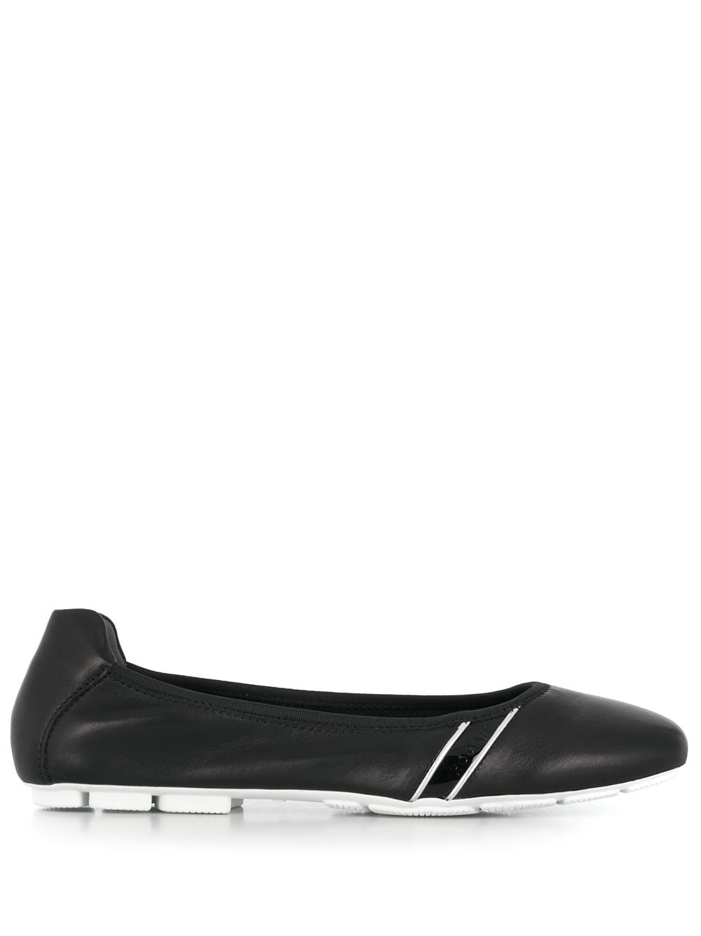 Hogan H511 flat ballerina pumps - Black von Hogan