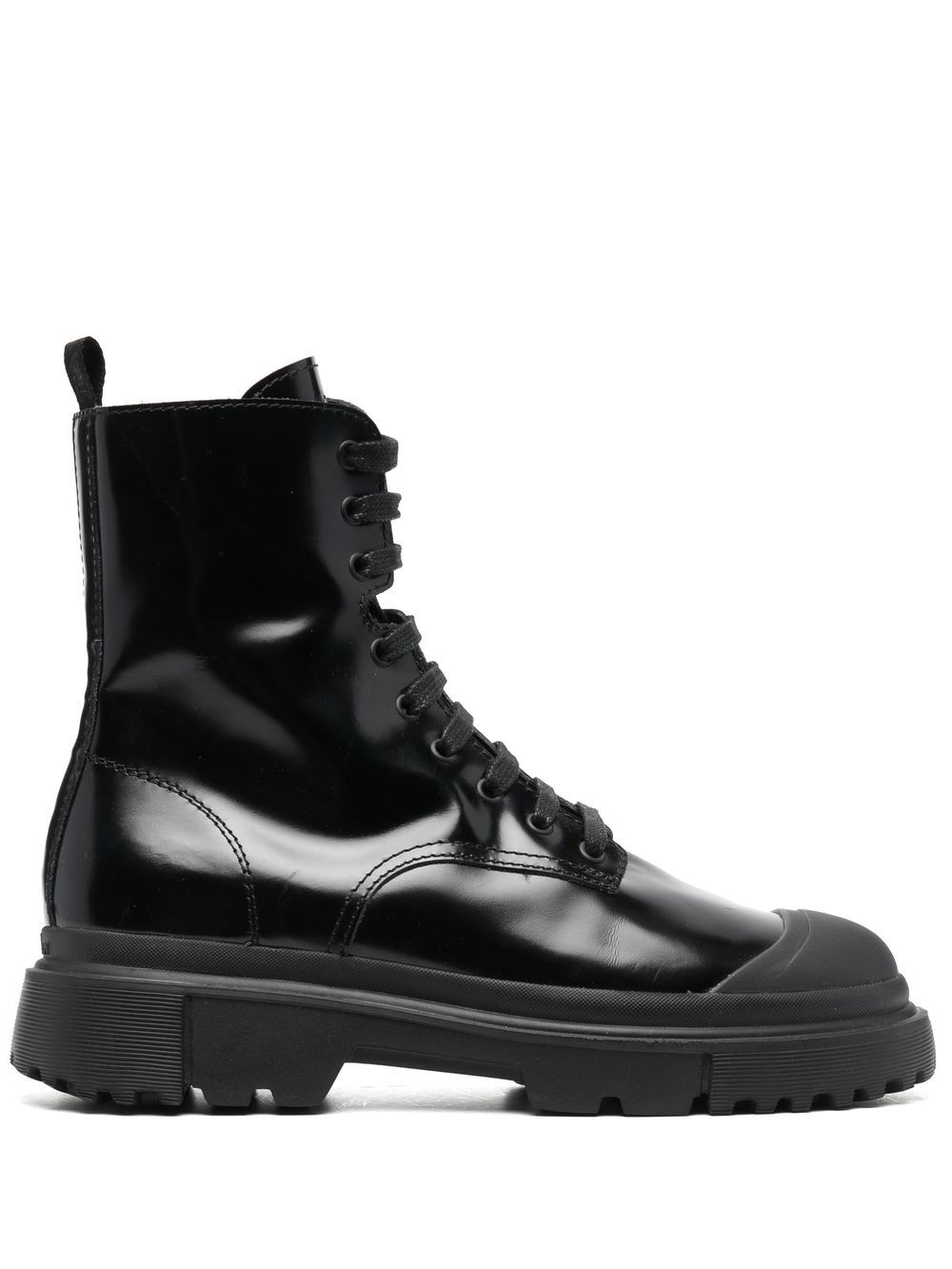 Hogan H619 Combat boots - Black von Hogan