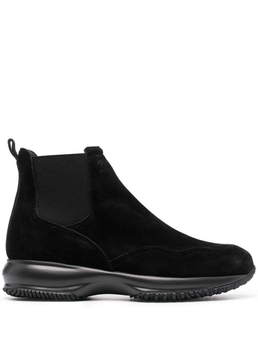 Hogan Interactive leather chelsea boots - Black von Hogan