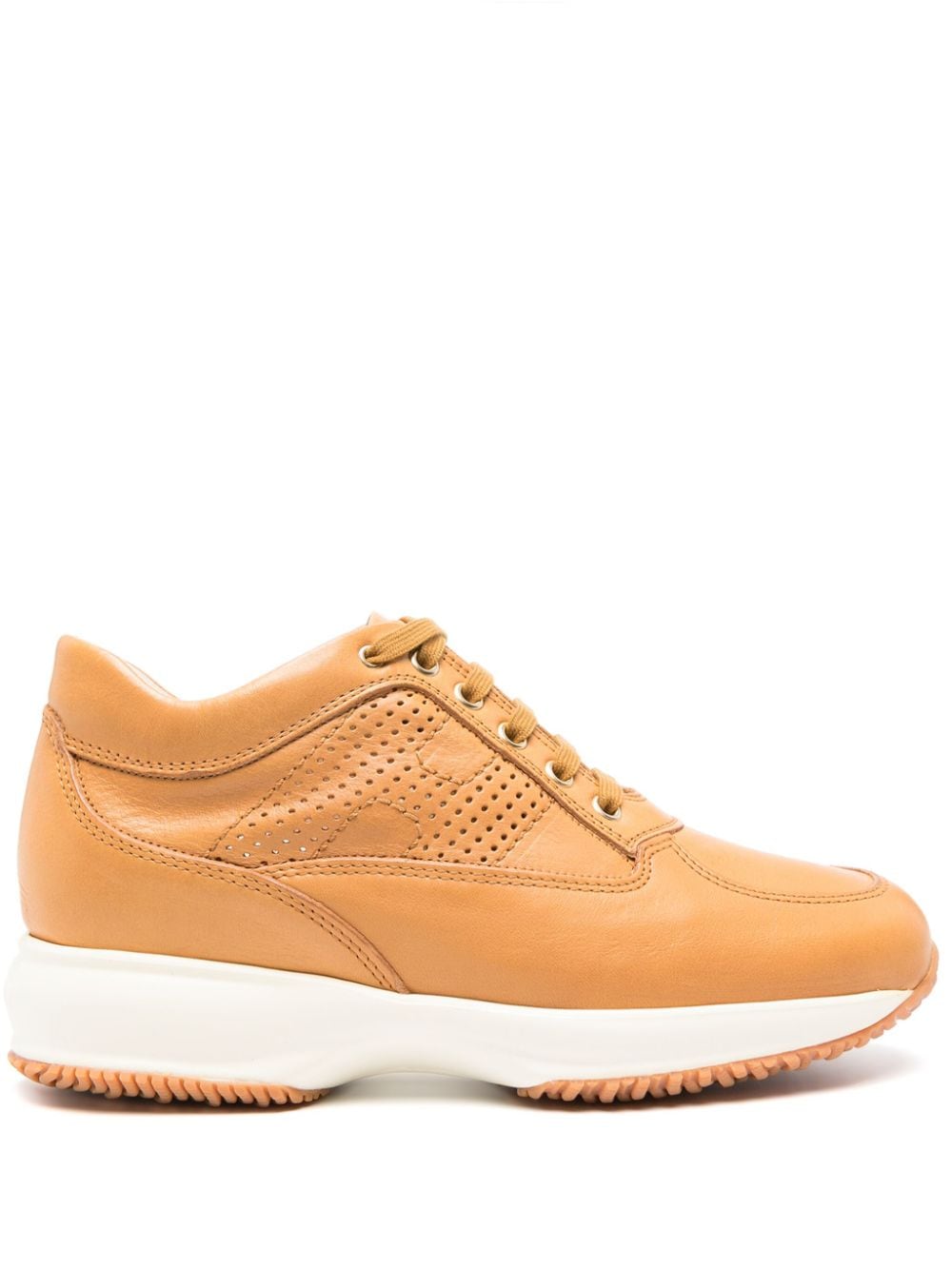 Hogan Interactive leather sneakers - Neutrals von Hogan