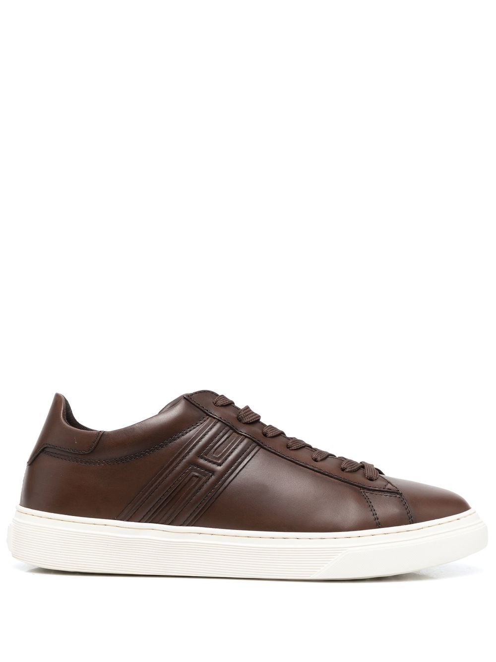 Hogan lace-up low-top sneakers - Brown von Hogan