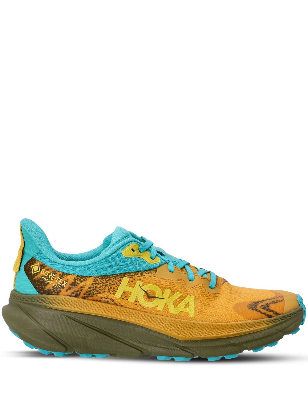 HOKA logo-print sneakers - Yellow von HOKA