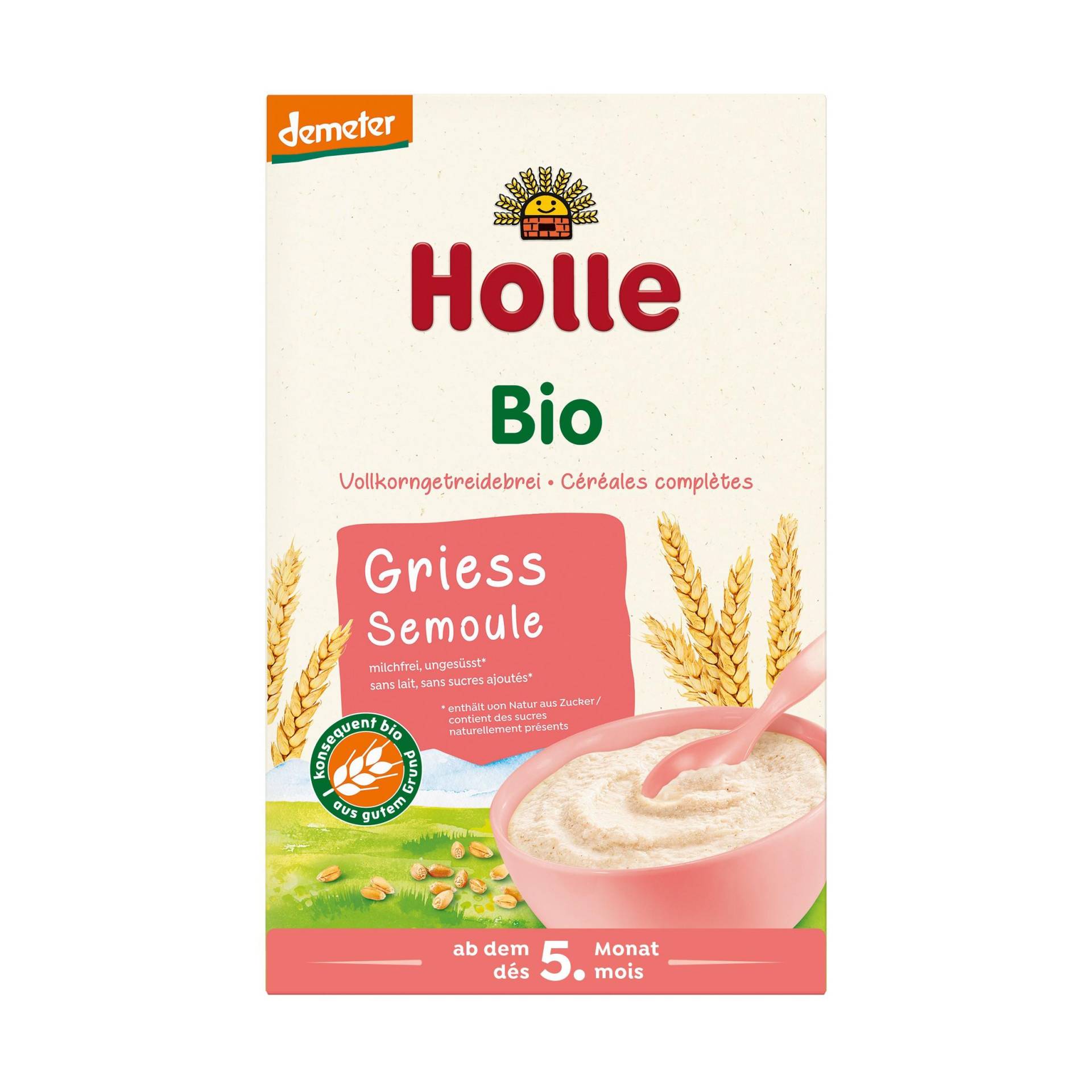 Babybrei Griess Bio (250g) Unisex  ONE SIZE von Holle