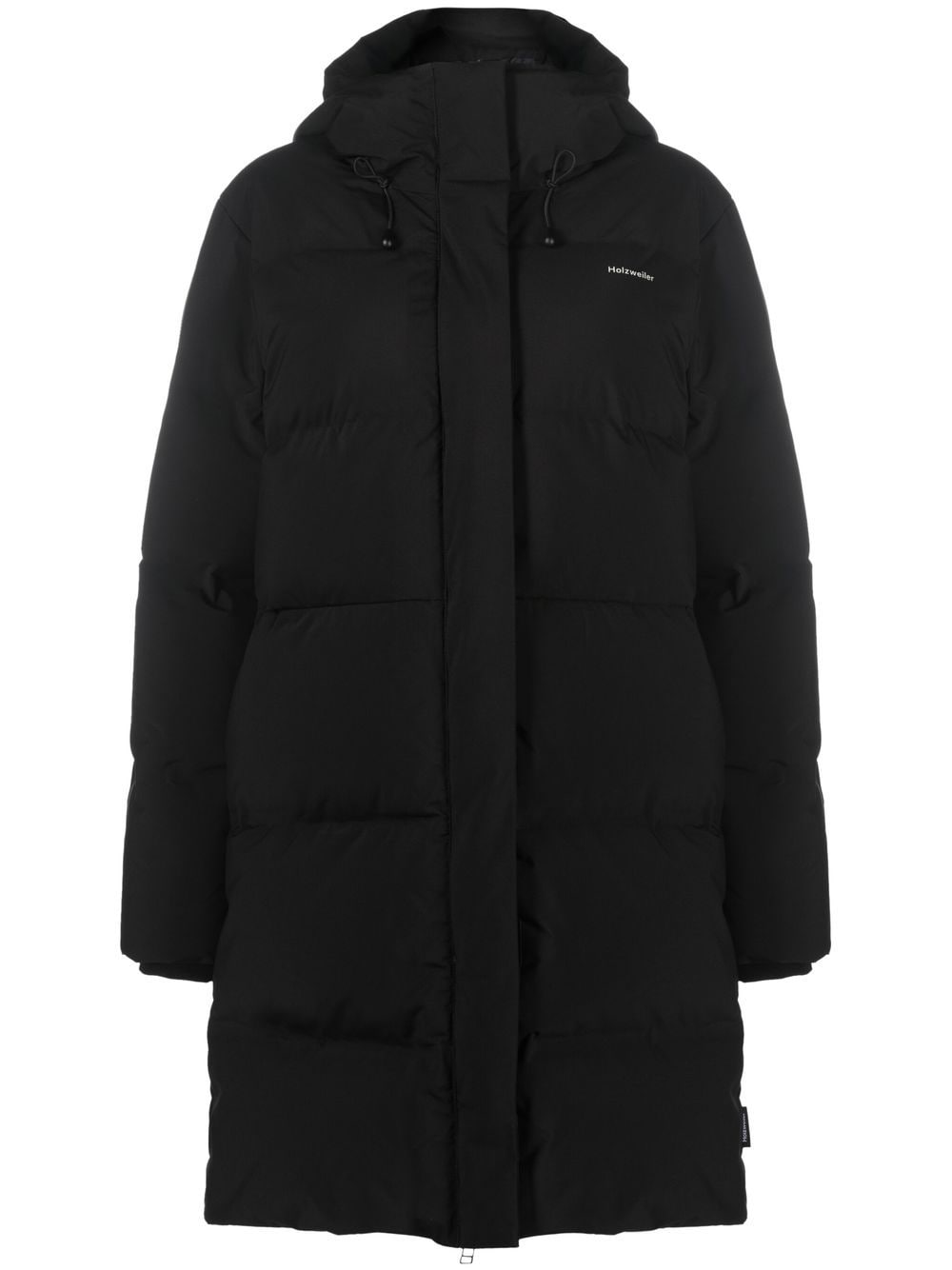 Holzweiler zip-fastening padded coat - Black von Holzweiler