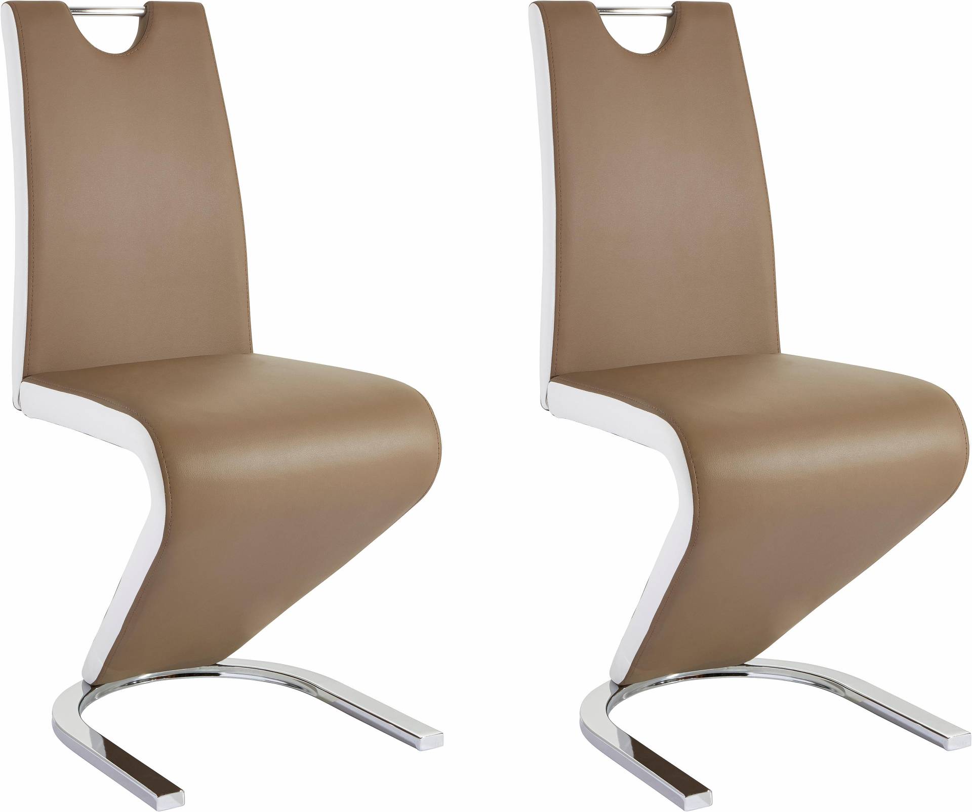 Homexperts Esszimmerstuhl »Zora 01«, (Set), 2 St., Kunstleder, Bezug in Kunstleder, mit weiss abgesetzten Seiten Homexperts Esszimmerstuhl »Zora 01«, (Set), 2 St., Kunstleder, Bezug in Kunstleder, mit weiss abgesetzten Seiten von Homexperts