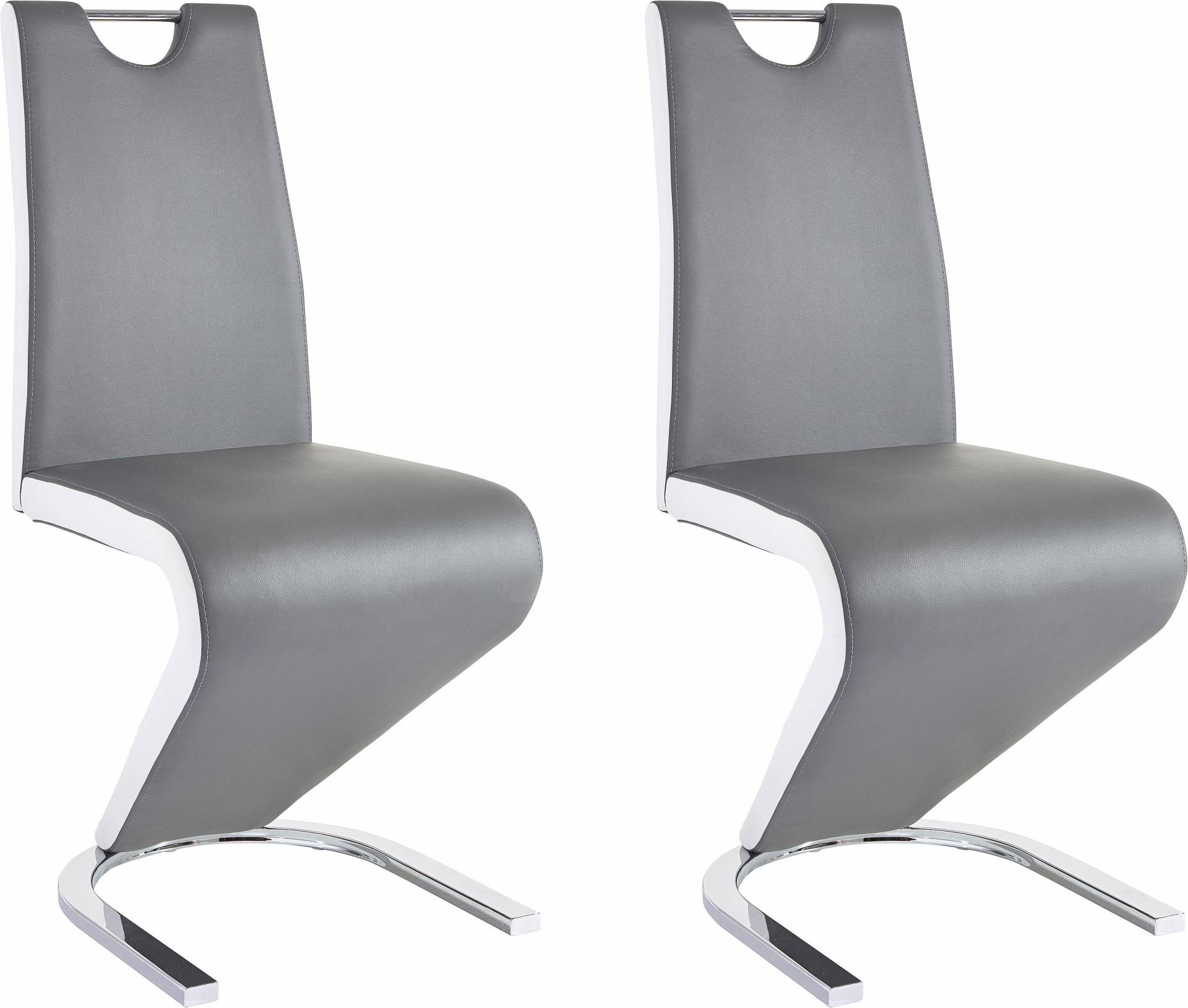 Homexperts Esszimmerstuhl »Zora 01«, (Set), 2 St., Kunstleder, Bezug in Kunstleder, mit weiss abgesetzten Seiten Homexperts Esszimmerstuhl »Zora 01«, (Set), 2 St., Kunstleder, Bezug in Kunstleder, mit weiss abgesetzten Seiten von Homexperts