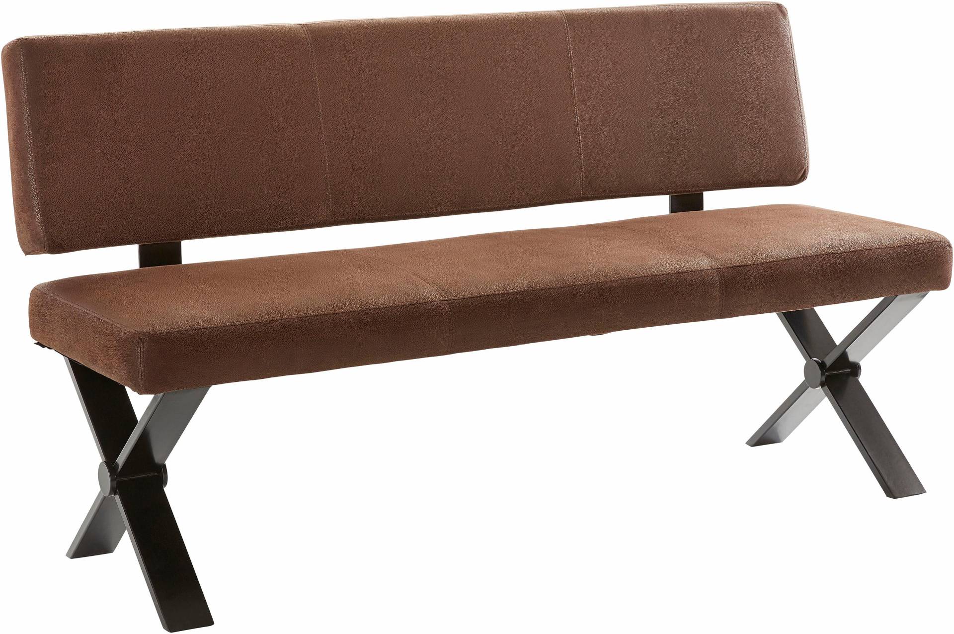 Homexperts Sitzbank »Colt«, Rückenlehne, Breite 140 oder 160 cm, Microfaserbezug in Vintage-Optik Homexperts Sitzbank »Colt«, Rückenlehne, Breite 140 oder 160 cm, Microfaserbezug in Vintage-Optik von Homexperts