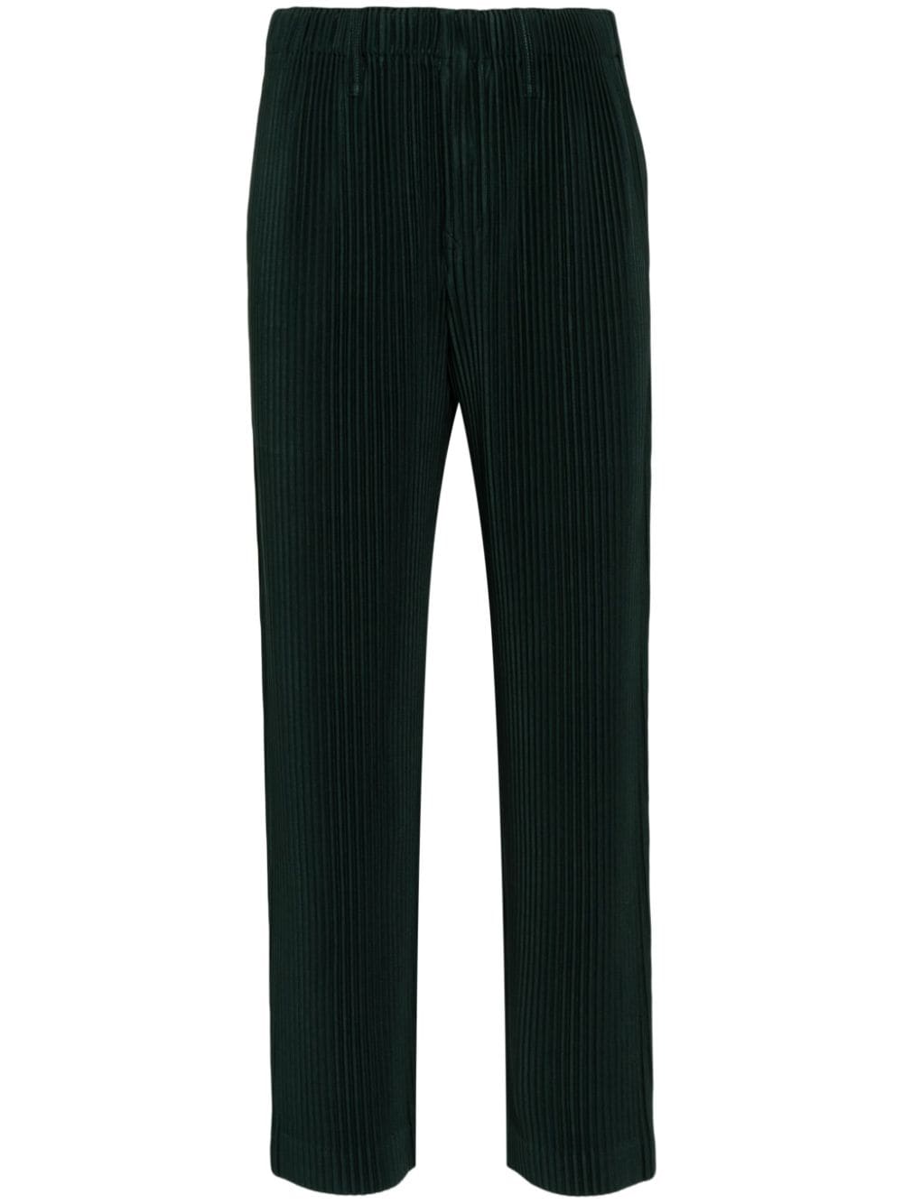 Homme Plissé Issey Miyake Color Pleats straight-leg trousers - Green von Homme Plissé Issey Miyake