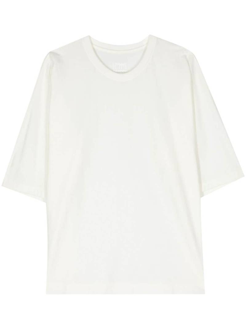 Homme Plissé Issey Miyake Release cotton T-shirt - White von Homme Plissé Issey Miyake