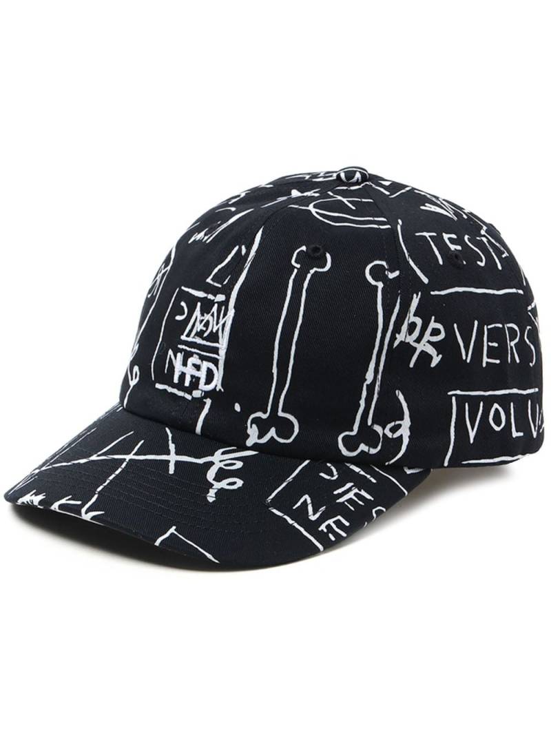 Honey Fucking Dijon graphic-print cotton cap - Black von Honey Fucking Dijon