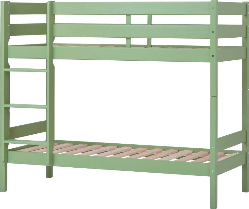 Hoppekids Etagenbett »ECO Comfort Kinderbett 90x200 oder 70x160 aus Massivholz in 4 Farben«, TÜV, FSC und Nordisches Umweltzeichen – wahlweise mit Matratzen von Hoppekids