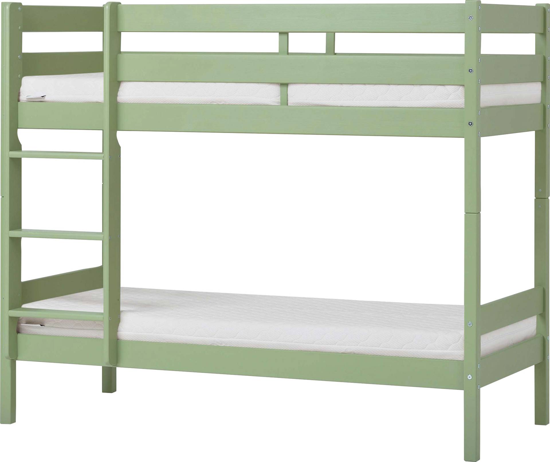 Hoppekids Etagenbett »ECO Comfort Kinderbett 90x200 oder 70x160 aus Massivholz in 4 Farben« von Hoppekids