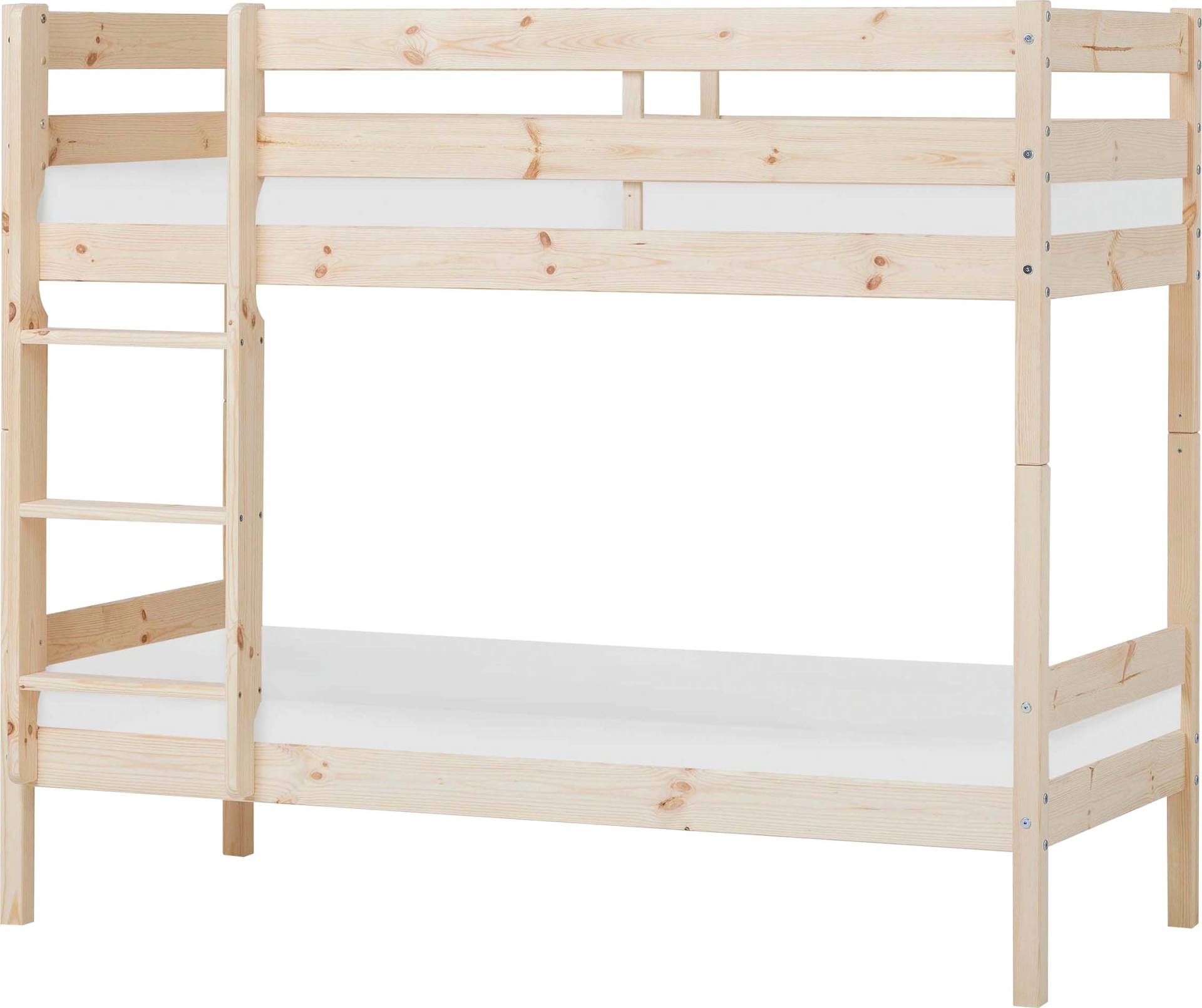 Hoppekids Etagenbett »ECO Comfort Kinderbett 90x200 oder 70x160 aus Massivholz in 4 Farben« von Hoppekids