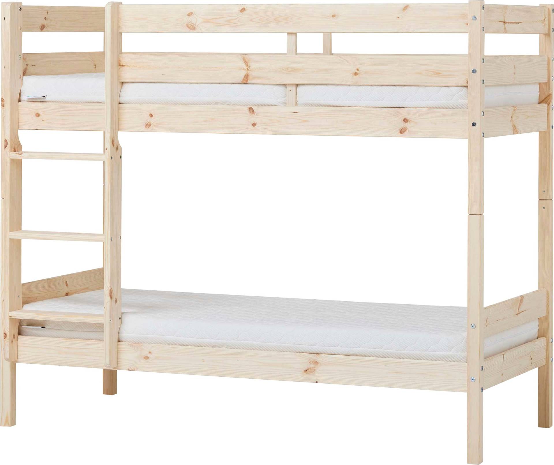 Hoppekids Etagenbett »ECO Comfort Kinderbett 90x200 oder 70x160 aus Massivholz in 4 Farben« von Hoppekids