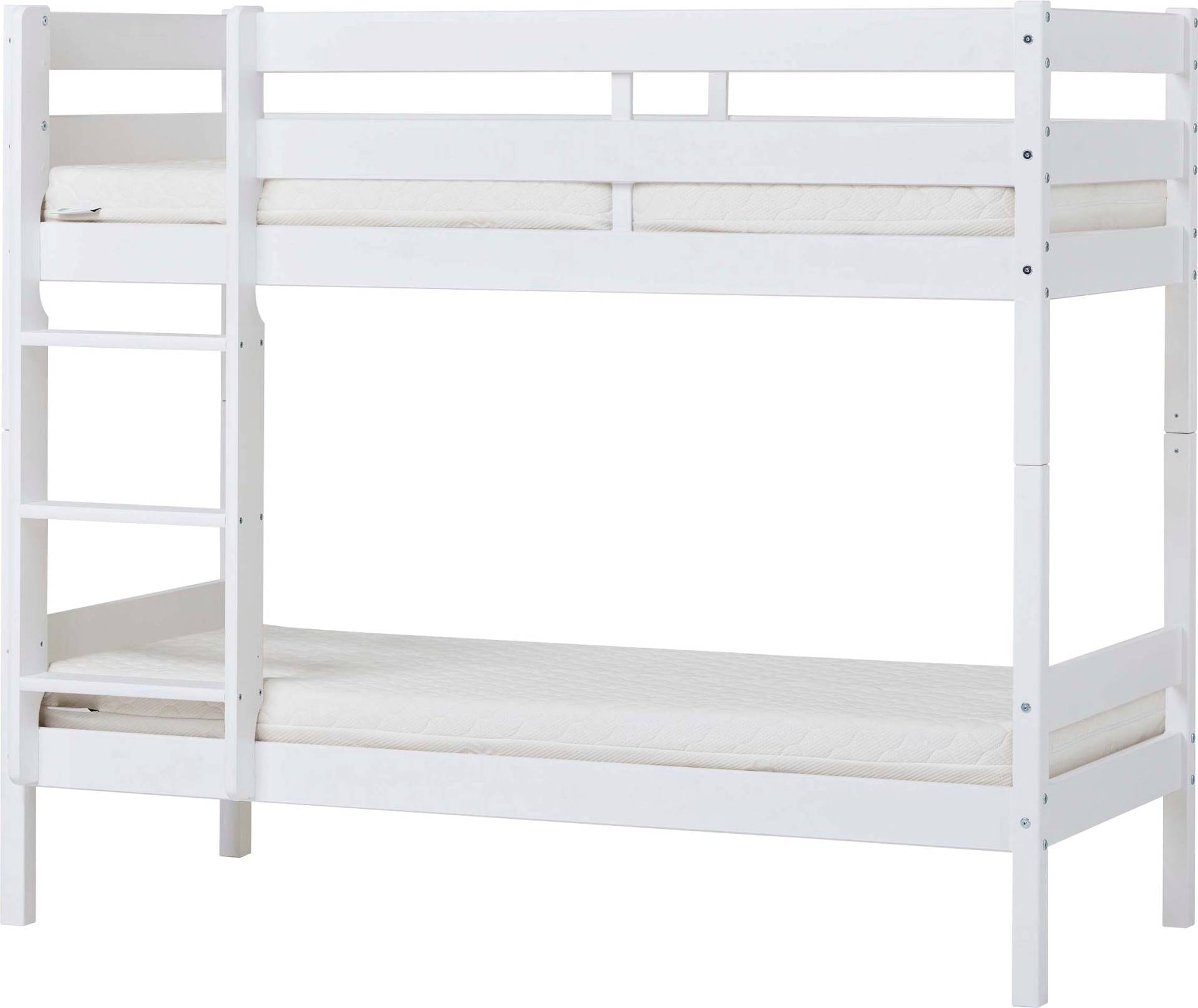 Hoppekids Etagenbett »ECO Comfort Kinderbett 90x200 oder 70x160 aus Massivholz in 4 Farben« von Hoppekids