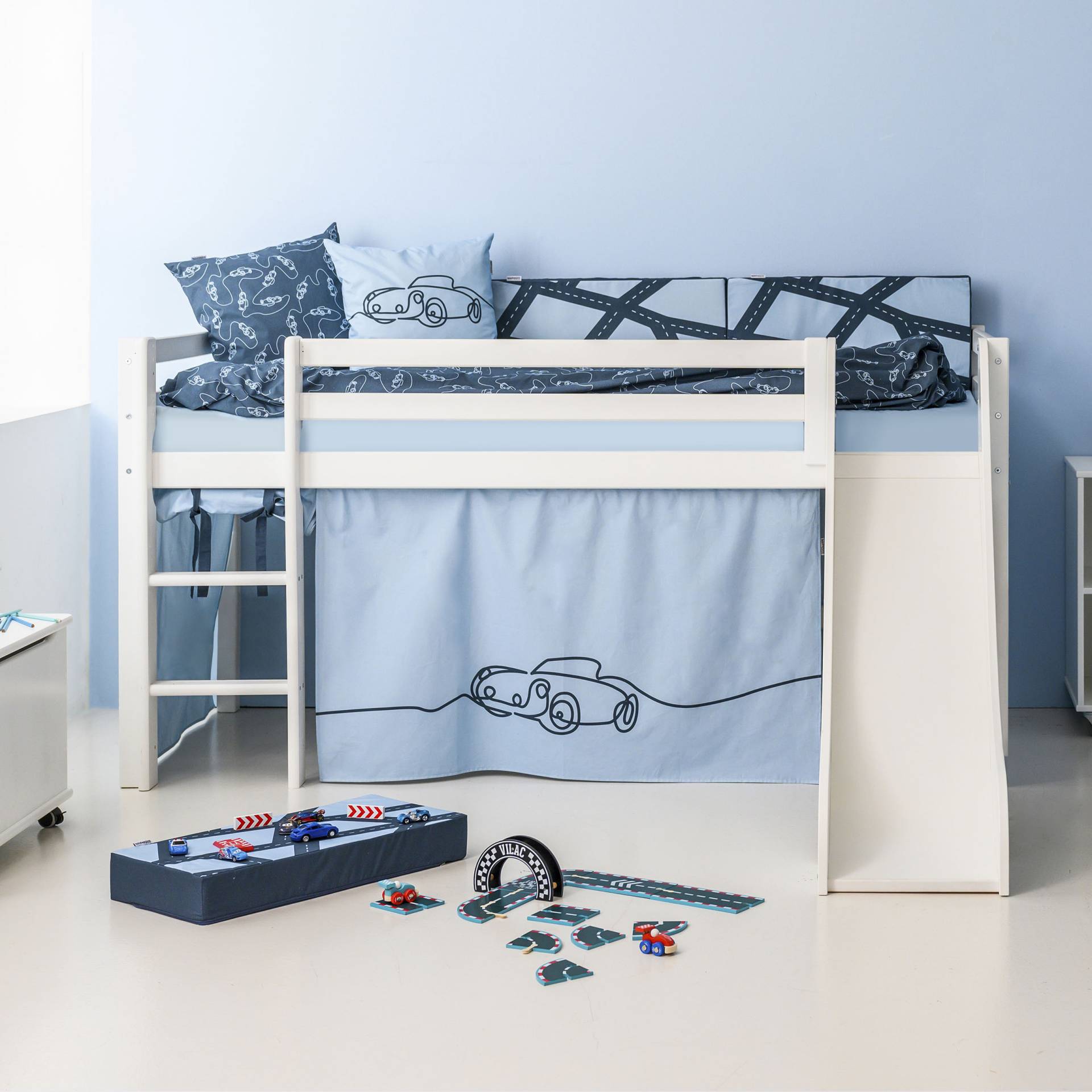 Hoppekids Hochbett »«Cars»« von Hoppekids