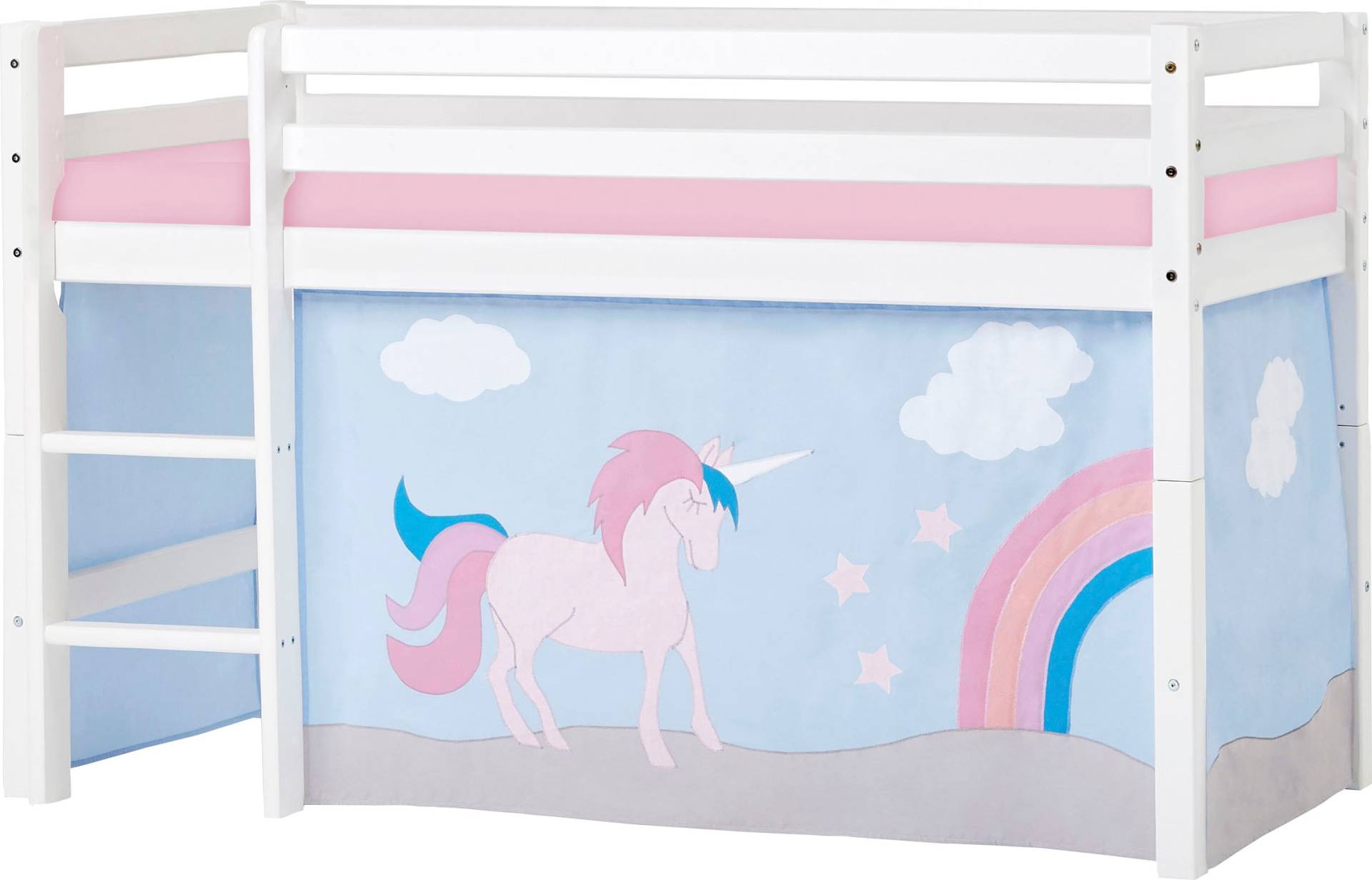 Hoppekids Hochbett »«Einhorn»« von Hoppekids