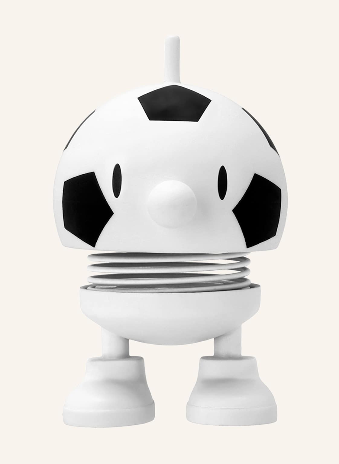 Hoptimist Dekofigur Football Bumble Small weiss von Hoptimist