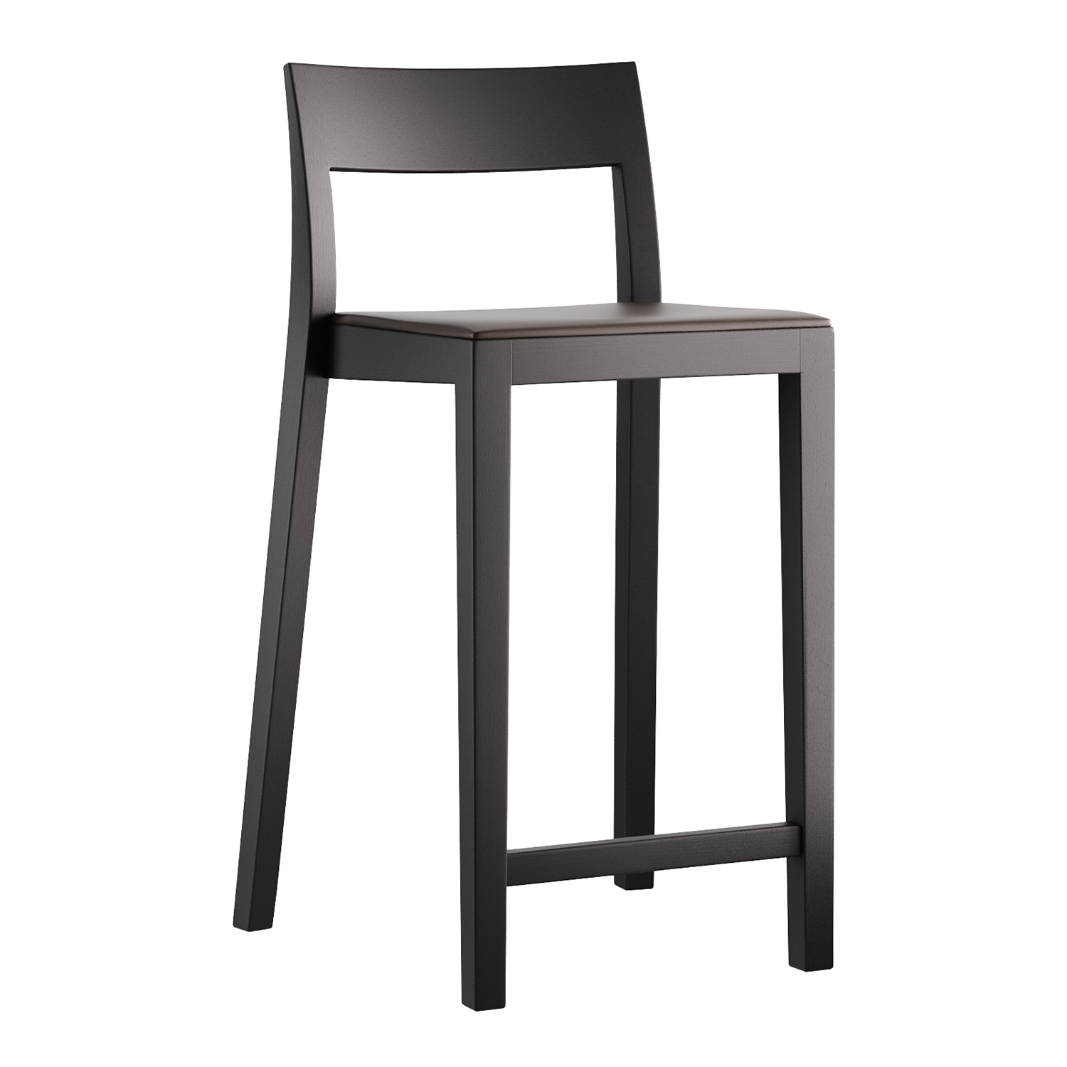 11-663 Lyra Barhocker, Holz eiche gebeizt hg535, Bezug leder caffee 2815 11-663 Lyra Barhocker, Holz eiche gebeizt hg535, Bezug leder caffee 2815 von Horgenglarus