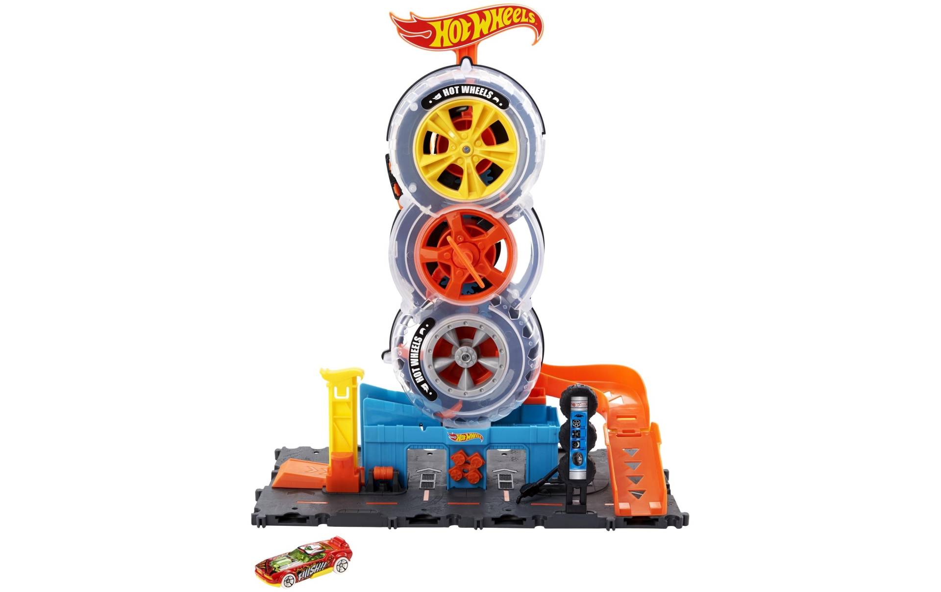 Hot Wheels Autorennbahn »Super Reifen Shop« Hot Wheels Autorennbahn »Super Reifen Shop« von Hot Wheels