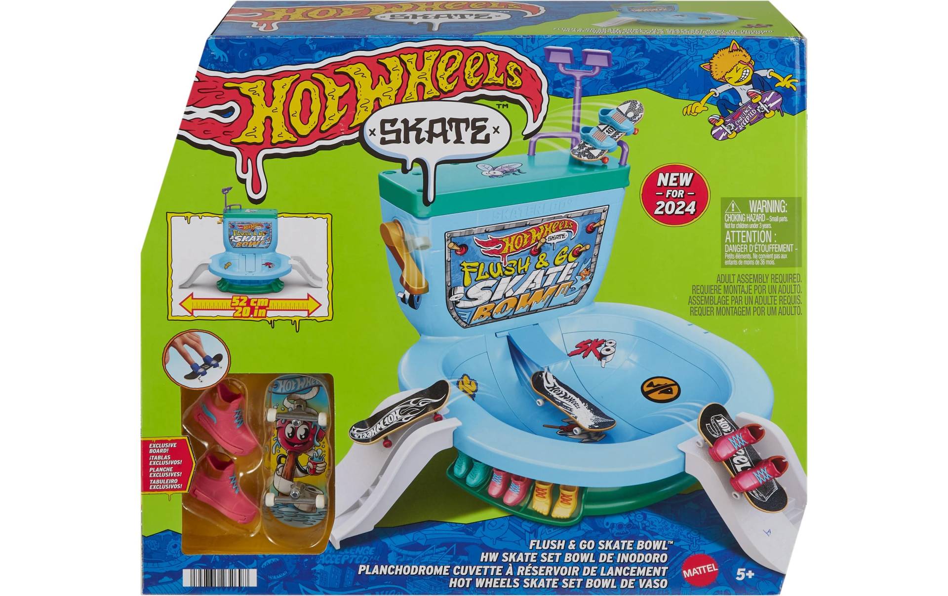 Hot Wheels Spiel »Wheels City Skate Flushin' Skate Bowl« Hot Wheels Spiel »Wheels City Skate Flushin' Skate Bowl« von Hot Wheels