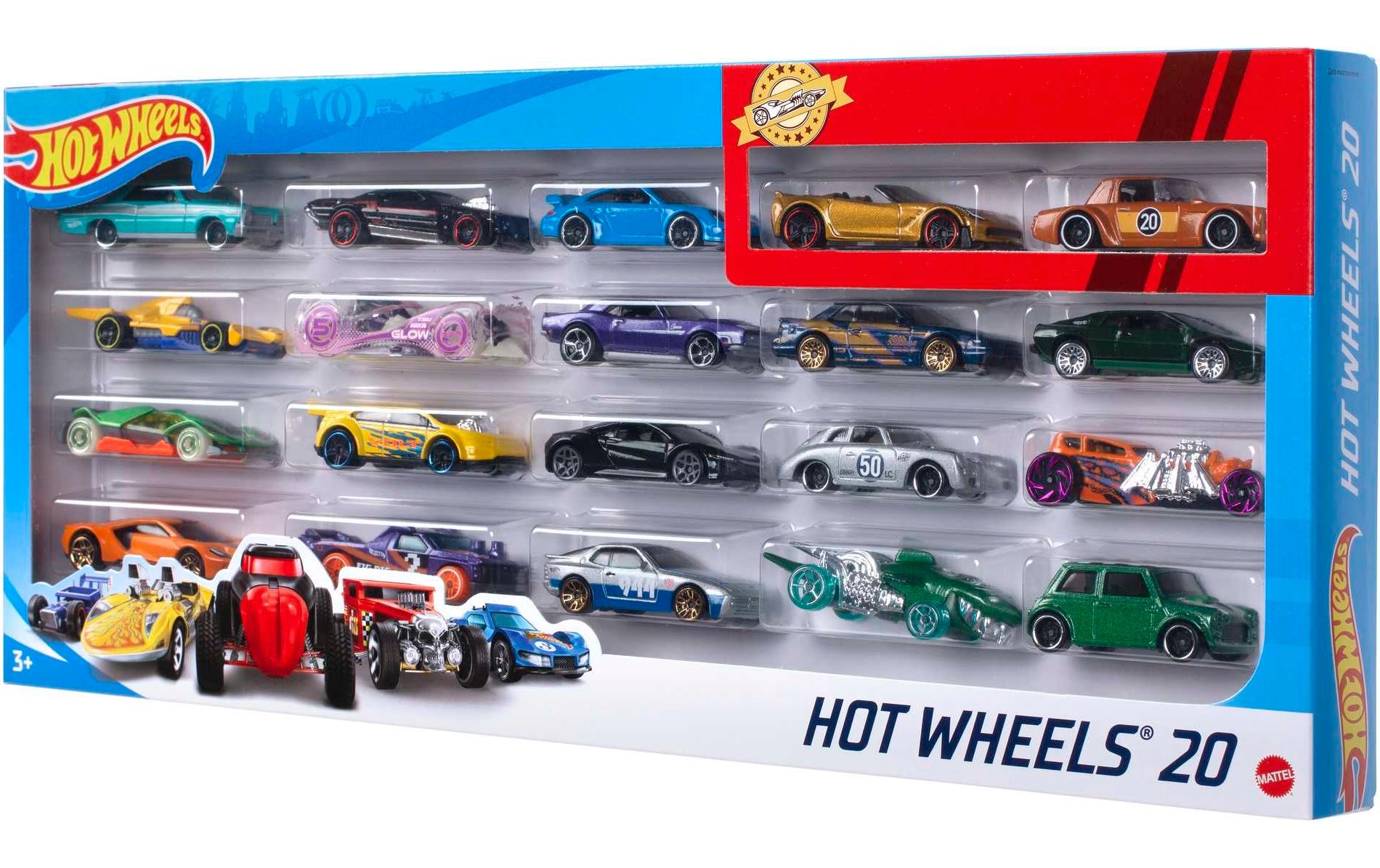 Hot Wheels Spielzeug-Auto »Action Cars 20er Geschenkset« von Hot Wheels