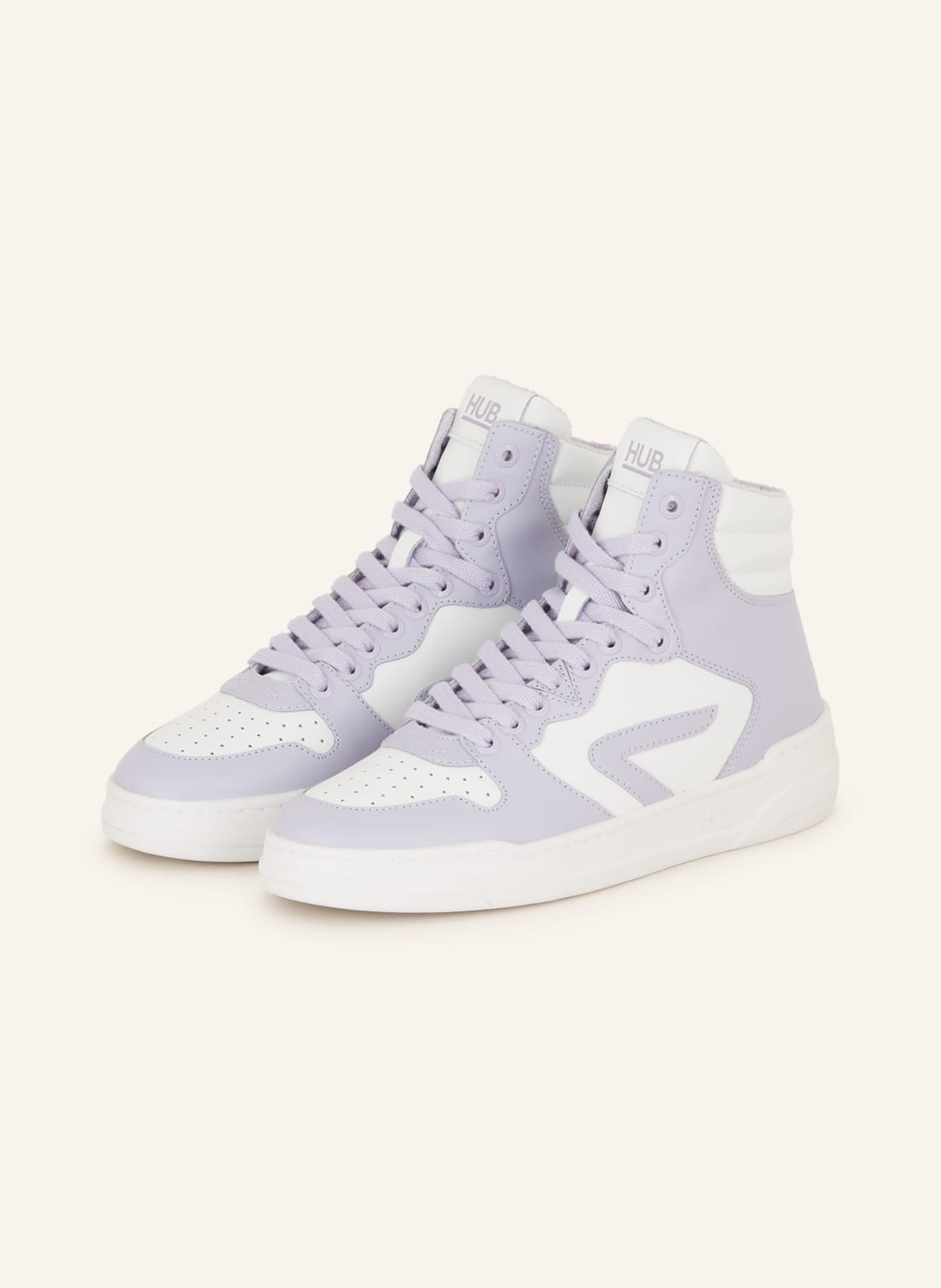 Hub Sneaker Court lila von Hub