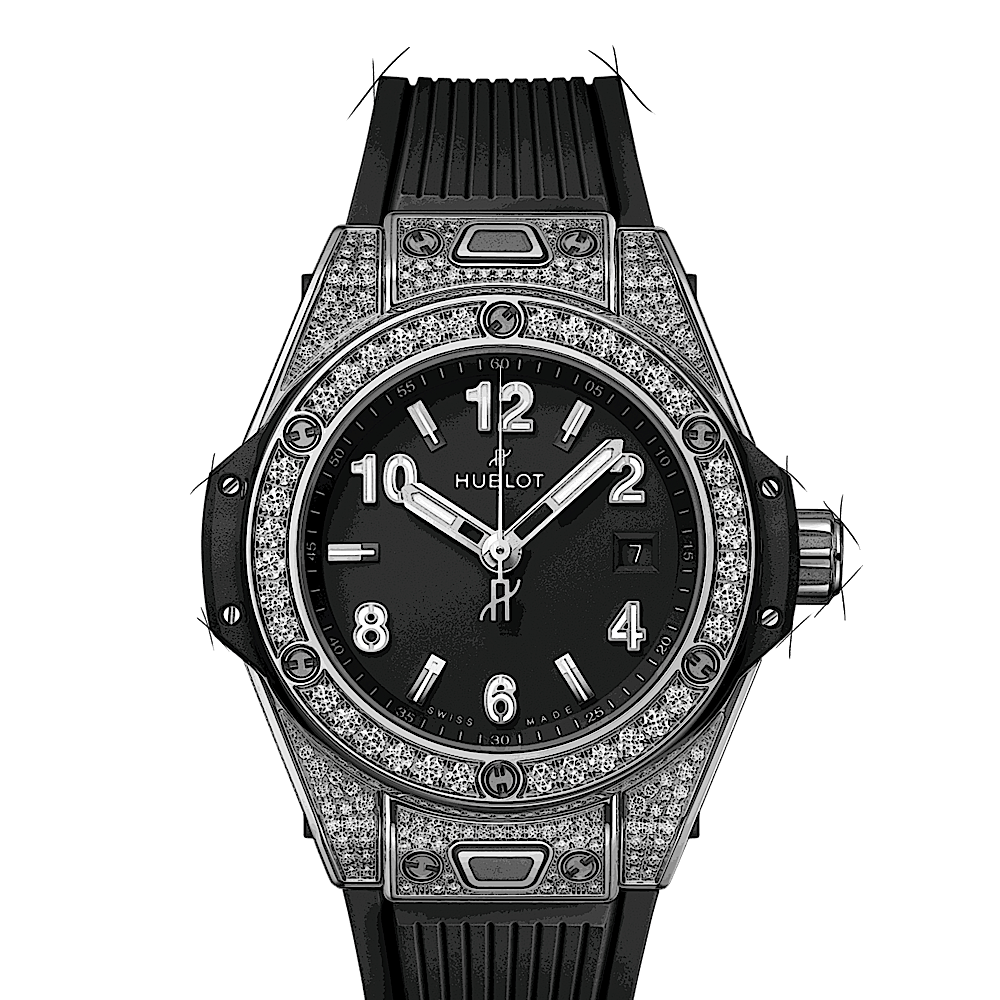 Hublot Big Bang One Click Steel Pavé von Hublot