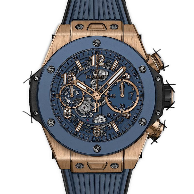 Hublot Big Bang Unico King Gold Blue Ceramic von Hublot