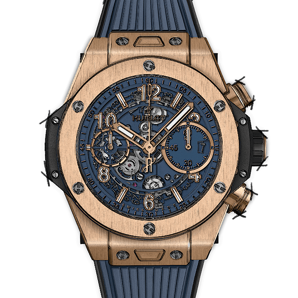 Hublot Big Bang Unico King Gold Blue Hublot Big Bang Unico King Gold Blue von Hublot