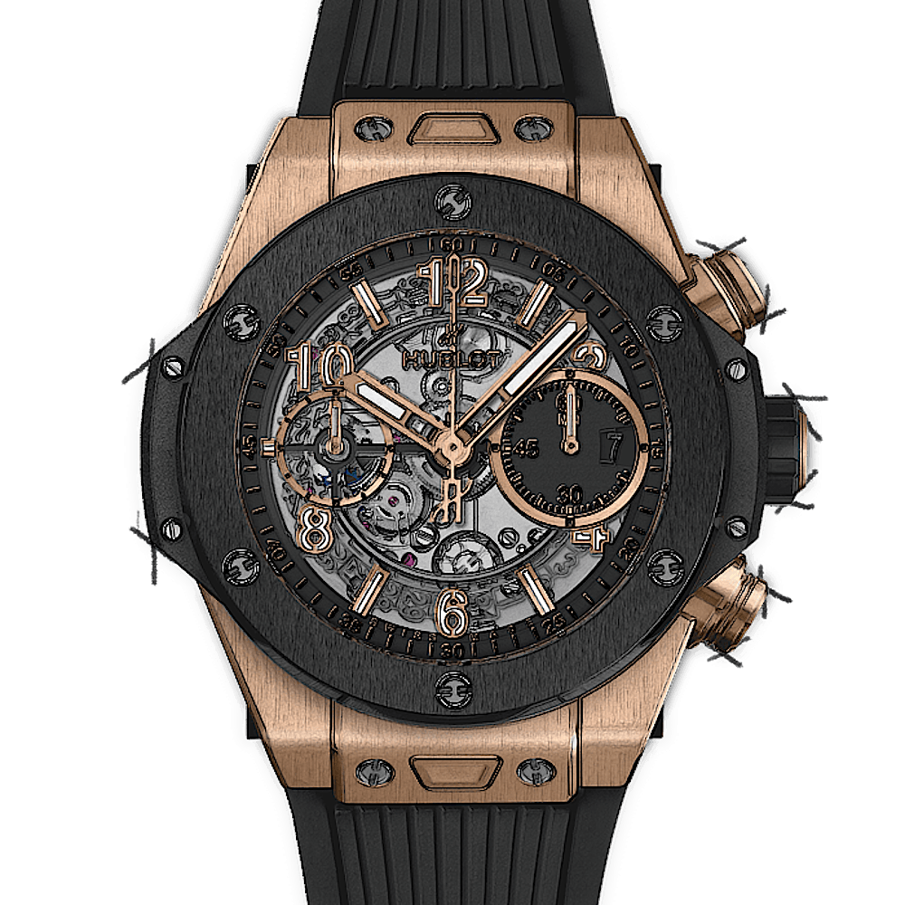 Hublot Big Bang Unico King Gold Ceramic Hublot Big Bang Unico King Gold Ceramic von Hublot