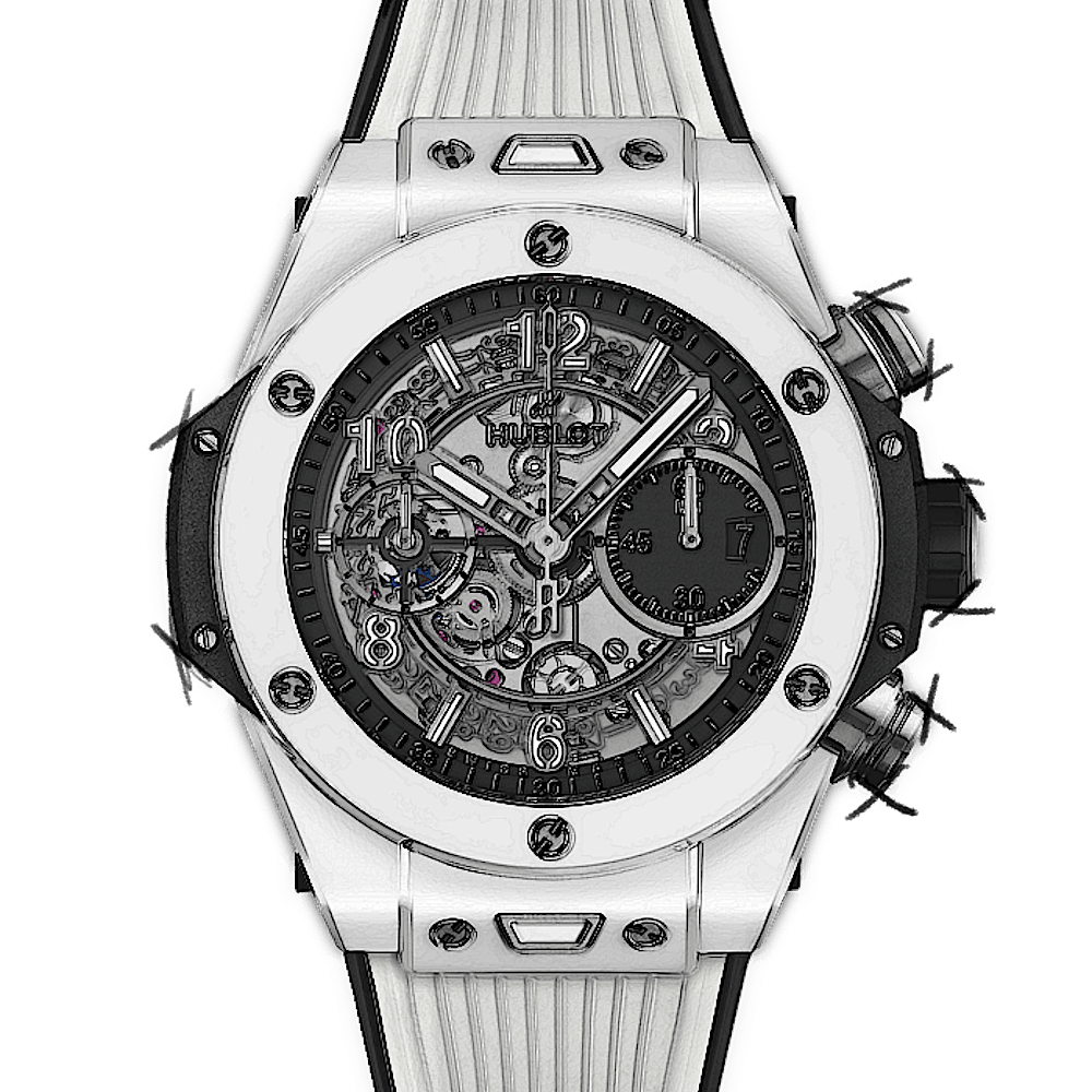 Hublot Big Bang Unico White Ceramic von Hublot