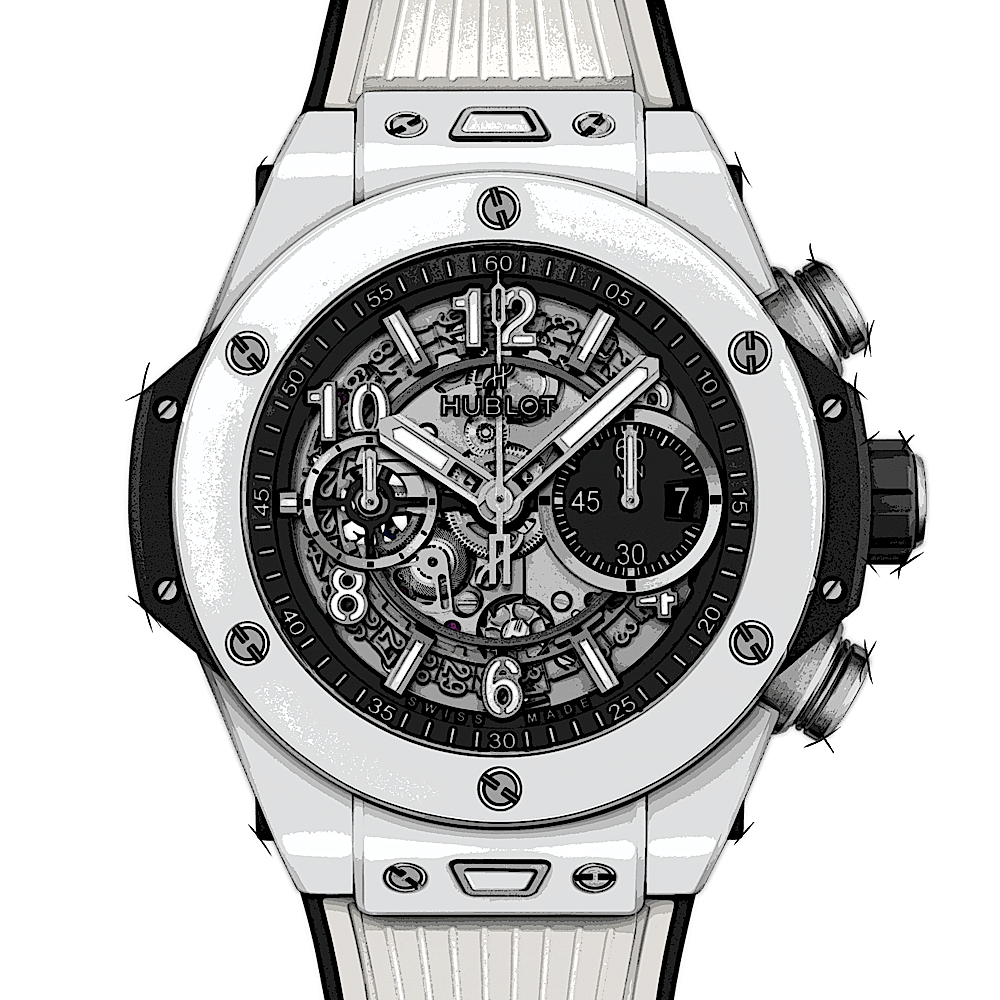 Hublot Big Bang Unico White Ceramic von Hublot