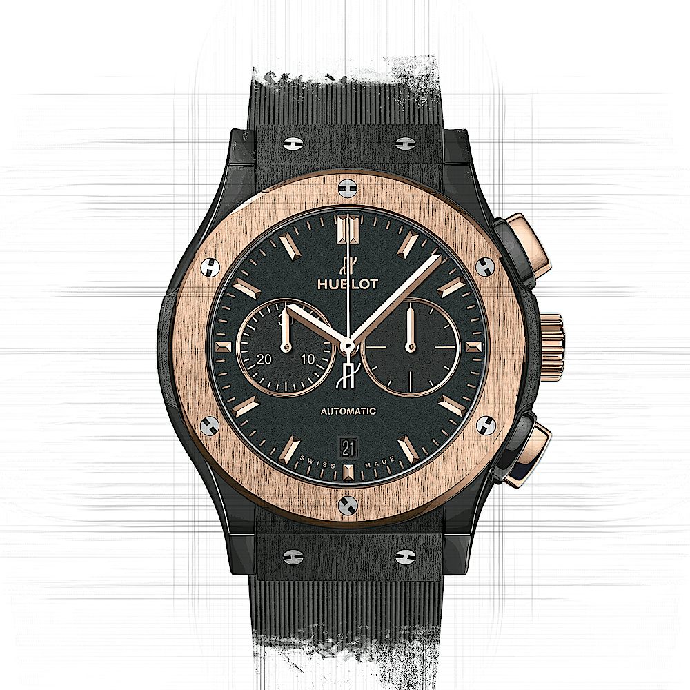 Hublot Classic Fusion Chronograph Ceramic King Gold 42 mm Hublot Classic Fusion Chronograph Ceramic King Gold 42 mm von Hublot