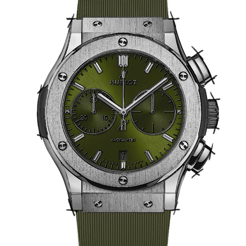 Hublot Classic Fusion Chronograph Titanium Green von Hublot