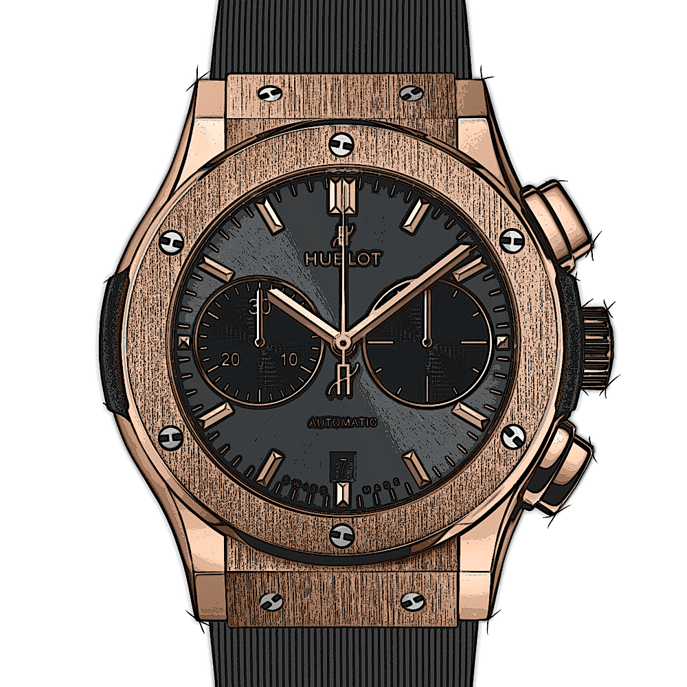 Hublot Classic Fusion Racing Grey Chronograph King Gold von Hublot