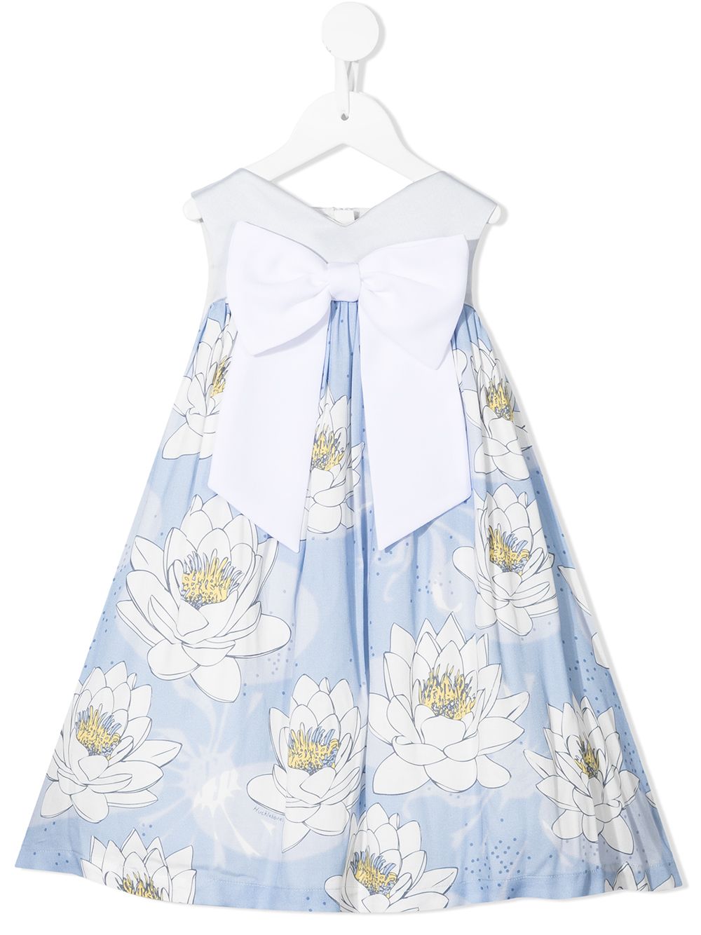 Hucklebones London Sweetheart floral-print trapeze dress - Blue von Hucklebones London