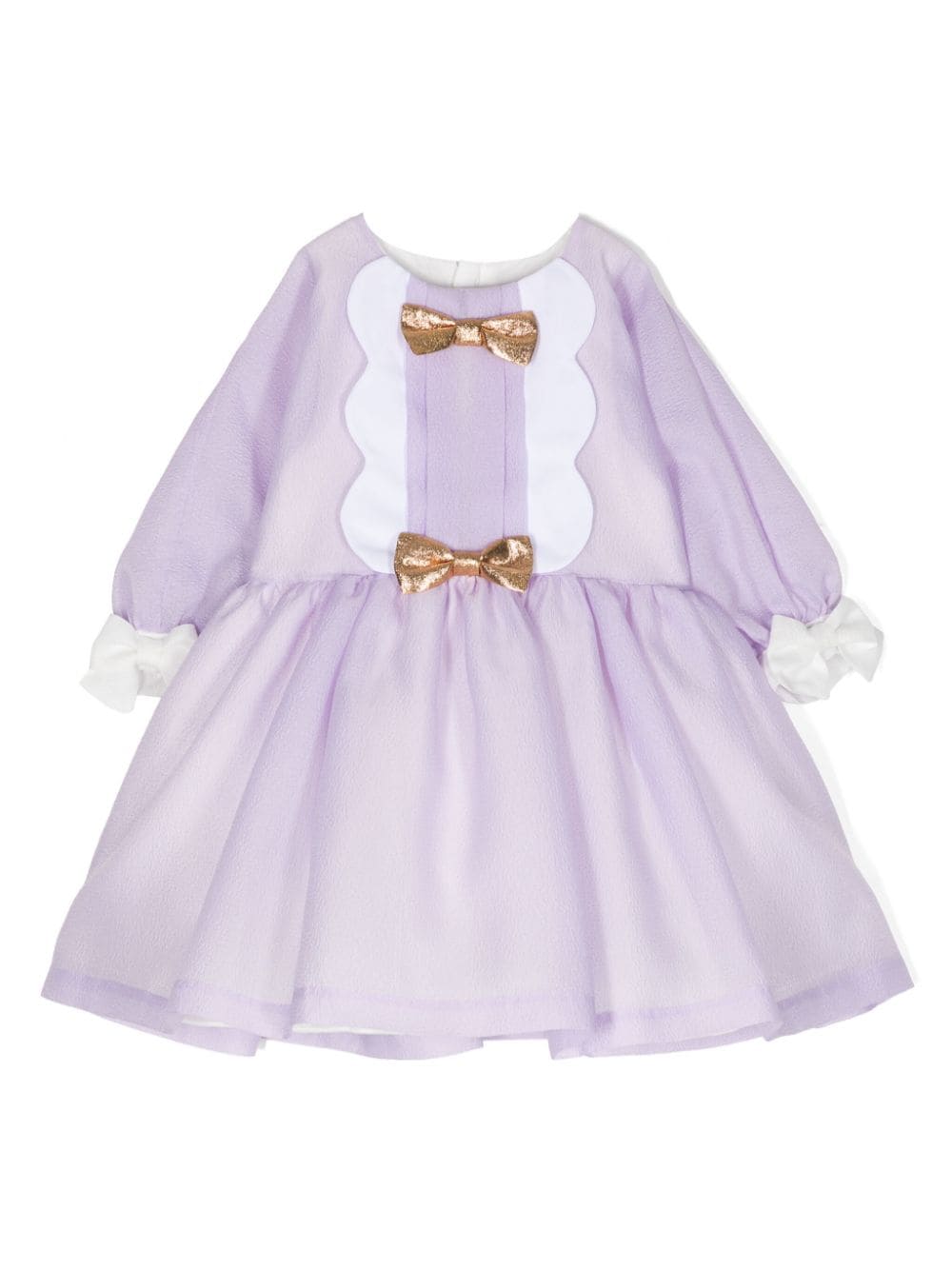 Hucklebones London bow-detail batwing midi dress - Purple von Hucklebones London