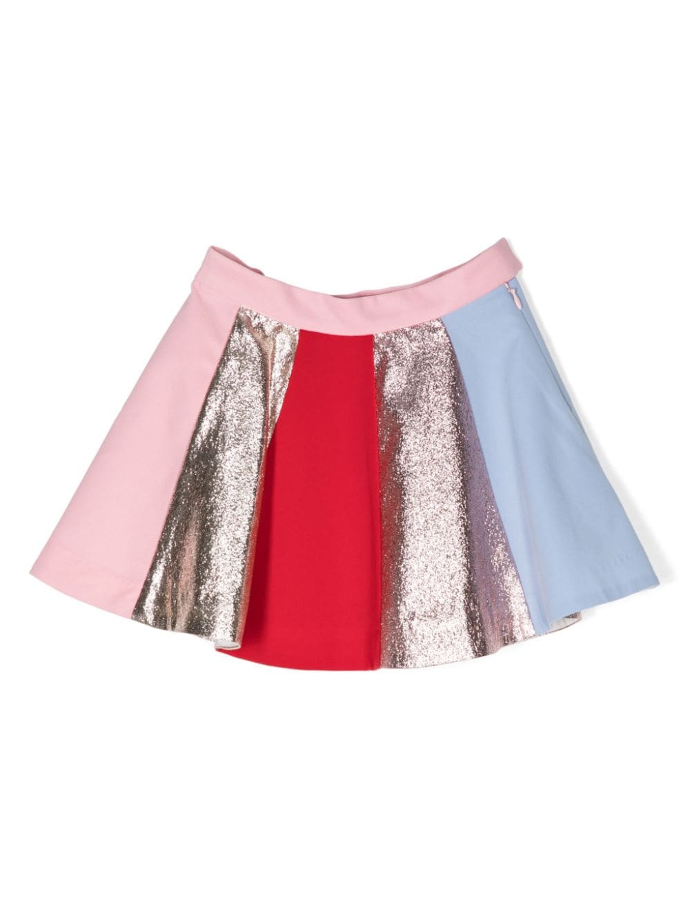 Hucklebones London rainbow-motif pleated skirt - Pink von Hucklebones London