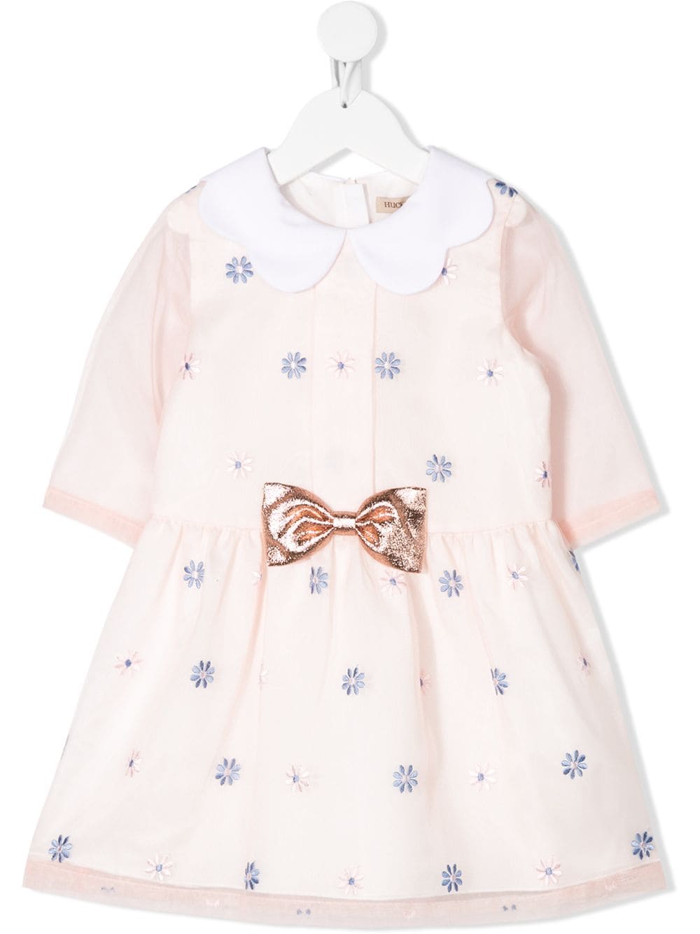 Hucklebones London scalloped collar tea dress - Pink von Hucklebones London