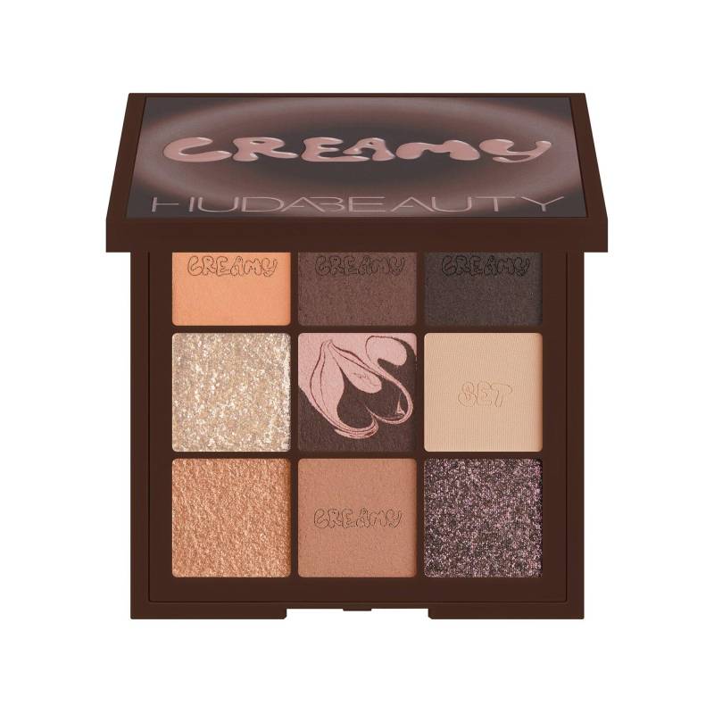 Creamy Obsessions Eyeshadow Palette - Lidschattenpalette Damen Neutral Brown 8,22 g von Huda Beauty