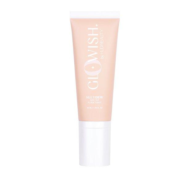 Getönte Feuchtigkeitscreme - Glowish Multidew Tinted Moisturizer Damen  Porcelain 40ml von Huda Beauty