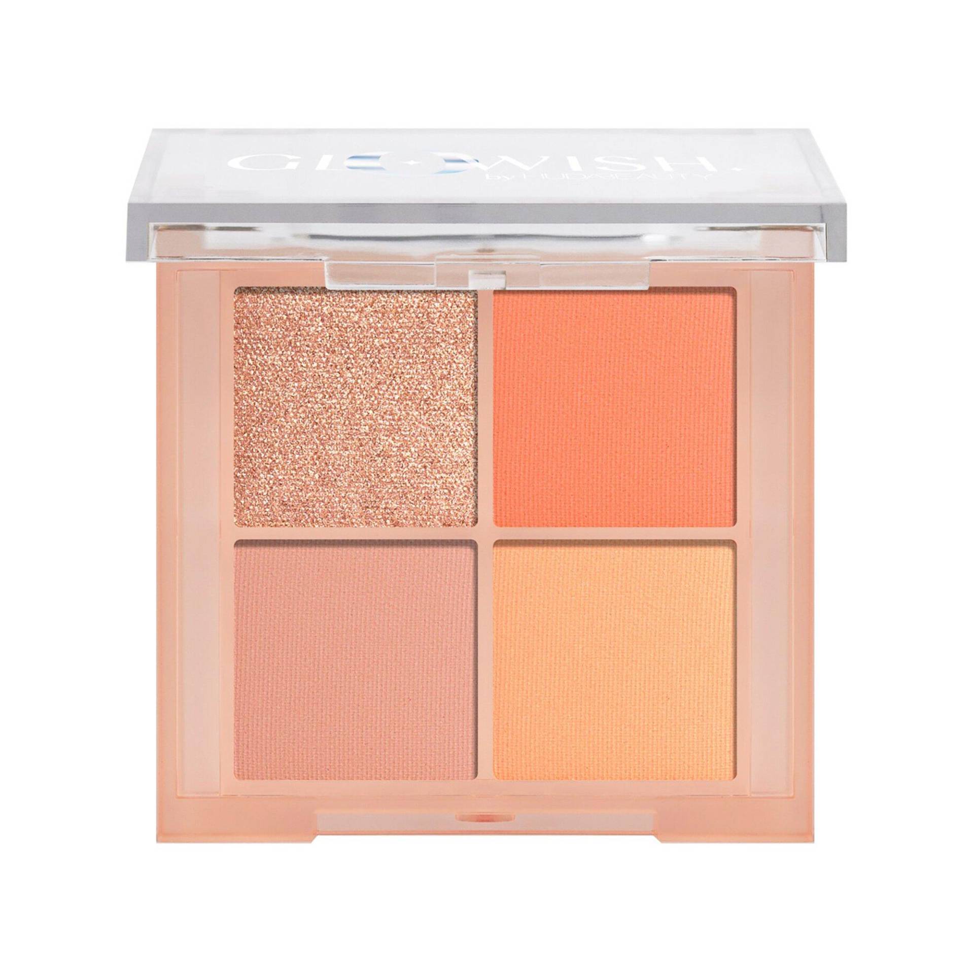 Glowish Palette - Micro Mini Natural Eyeshadow Palette Damen Clay von Huda Beauty