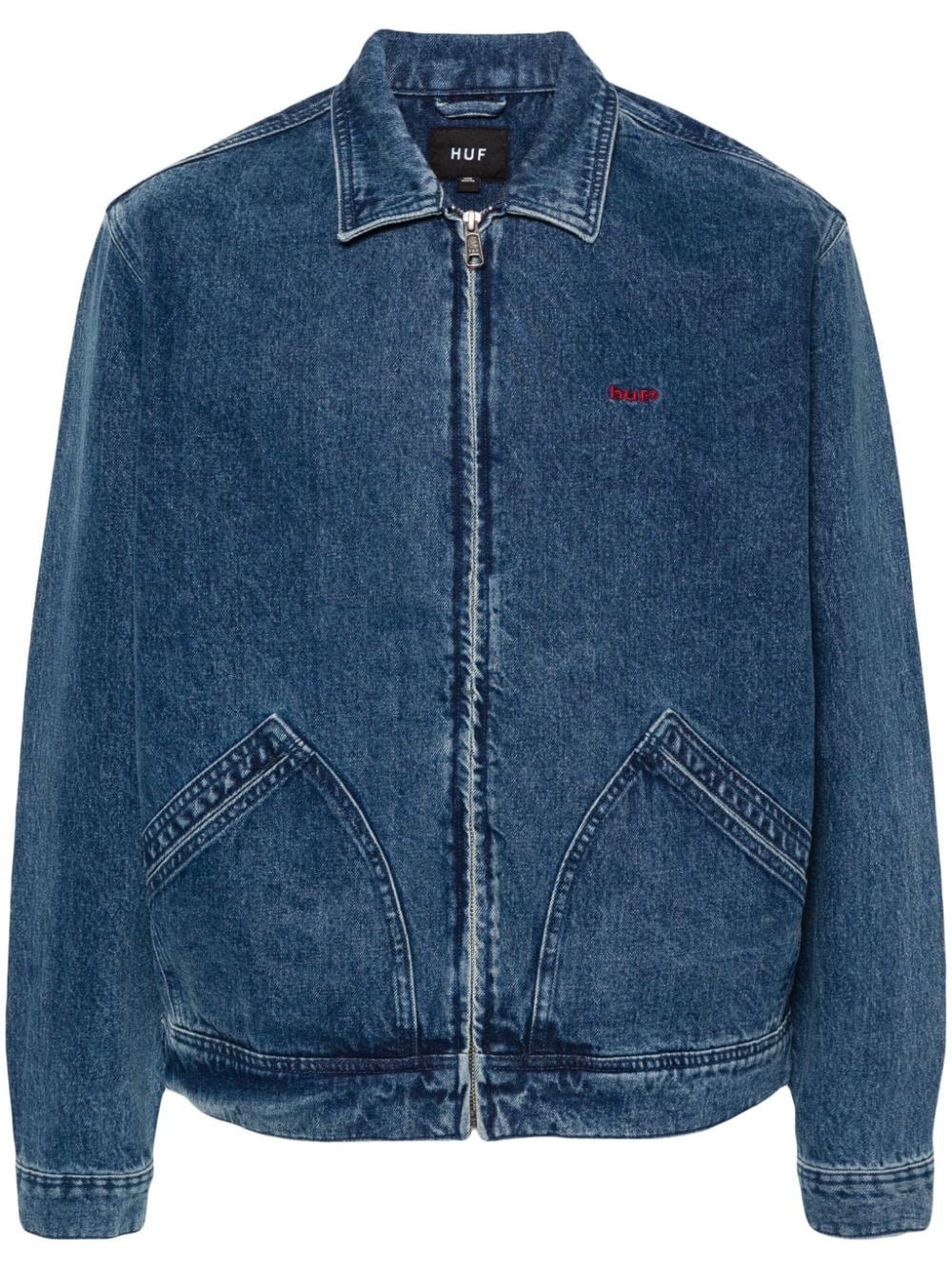 Huf Dog denim jacket - Blue von Huf