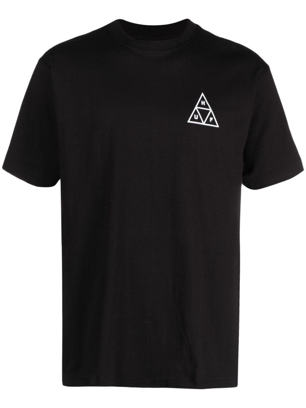 Huf logo-print cotton T-shirt - Black von Huf